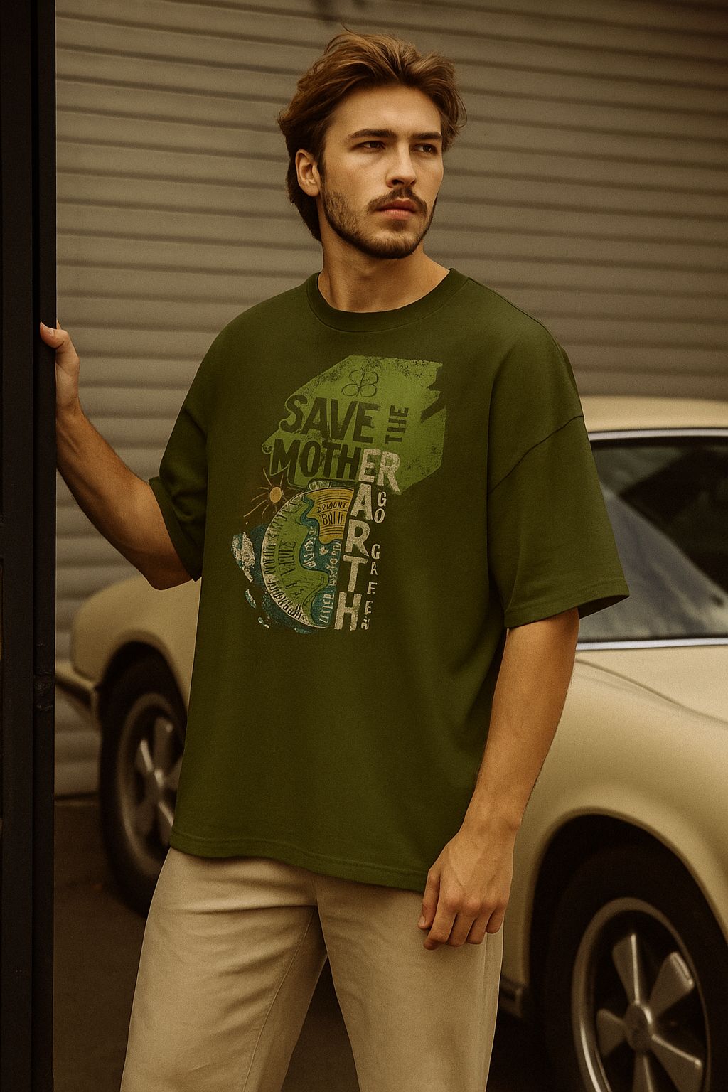 Eco-Friendly Oversized T-shirt