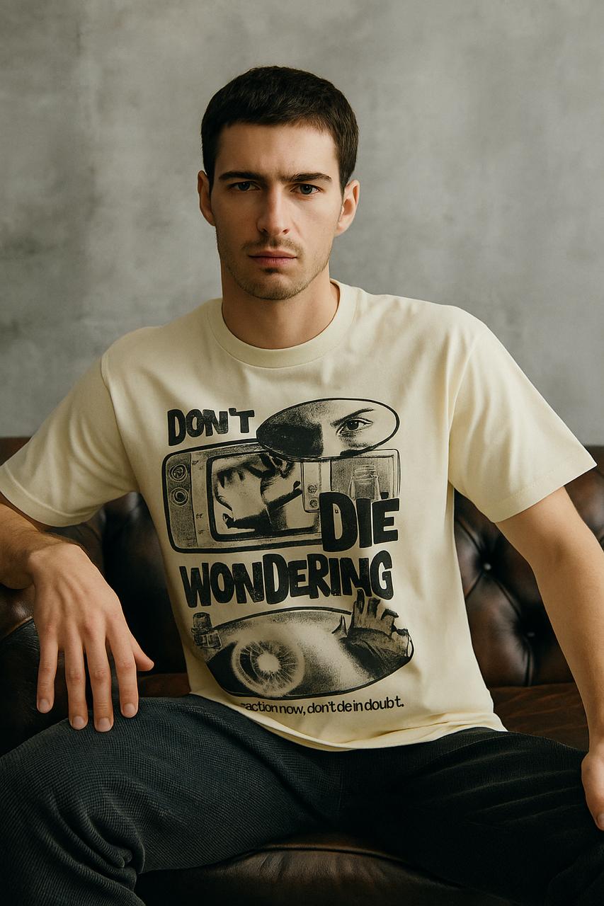 Husteling Printed Fited T-shirt